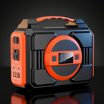 300W Portable Power Station, 220Wh Backup Battery Pack for Outdoor Use
