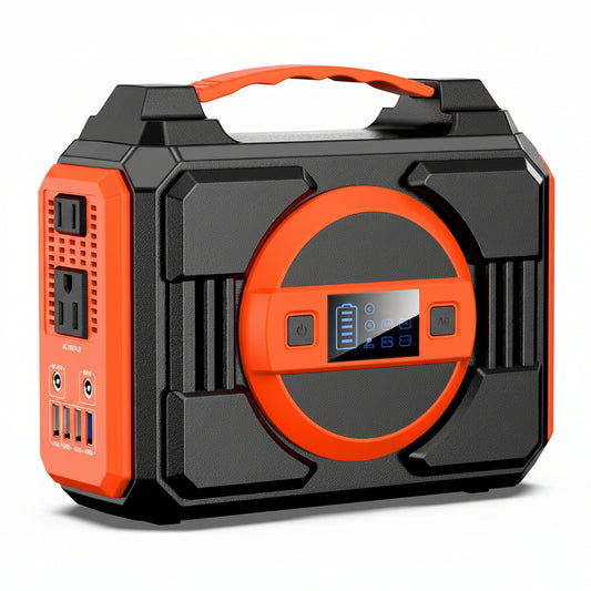 300W Portable Power Station, 220Wh Backup Battery Pack for Outdoor Use