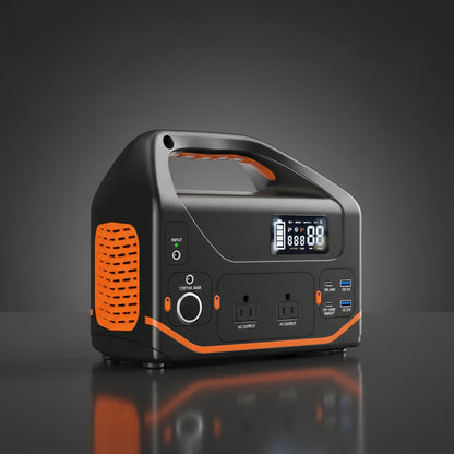 Portable Power Station 600W, 293Wh Camping Lithium Battery