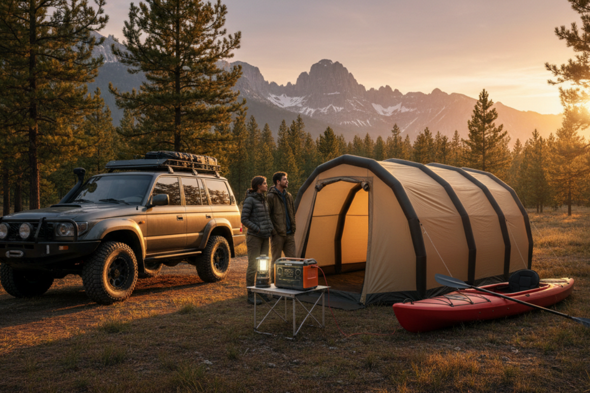Golden Hour Overlanding Escape